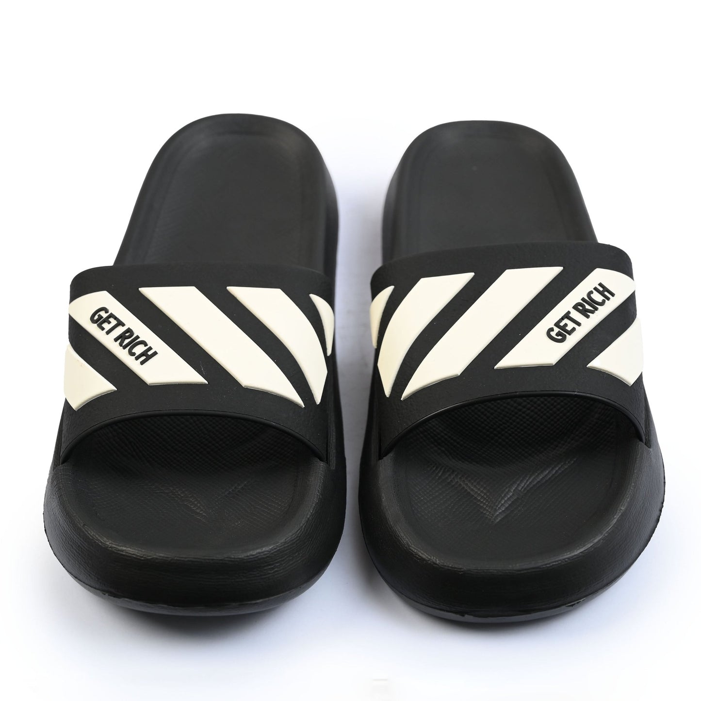BLK & WHT COMFORT SLIDER - Hi-Street