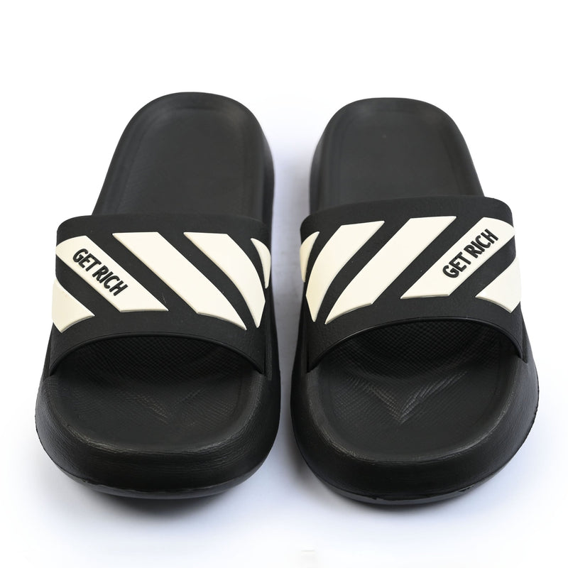 BLK & WHT COMFORT SLIDER - Hi-Street