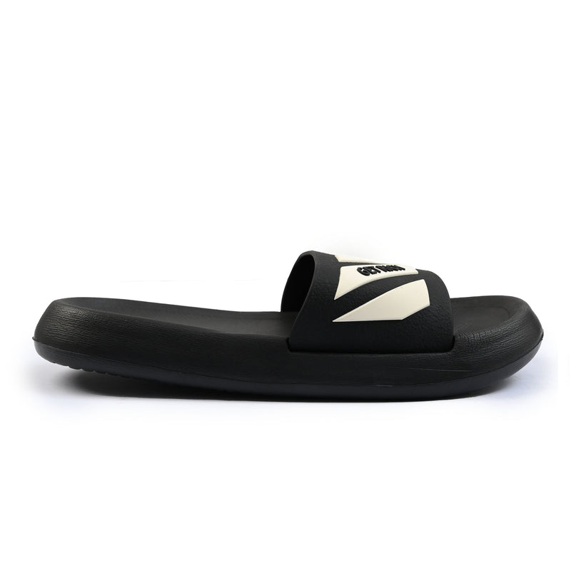 BLK & WHT COMFORT SLIDER - Hi-Street
