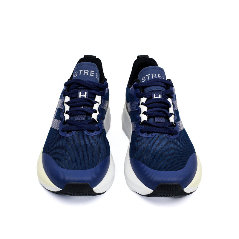 BLUE LACE UP TRAINER SHOES - Hi-Street