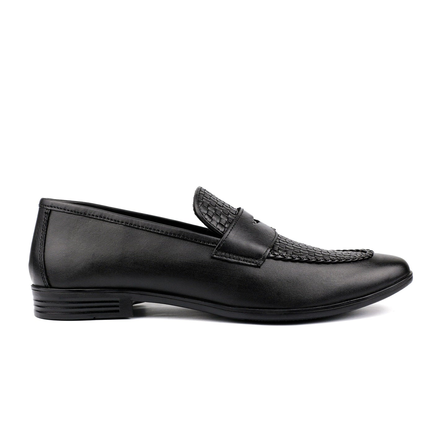BRAIDED LEATHER FORMAL SHOES - Hi-Street