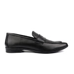 BRAIDED LEATHER FORMAL SHOES - Hi-Street