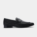 BRAIDED LEATHER FORMAL SHOES - Hi-Street