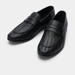 BRAIDED LEATHER FORMAL SHOES - Hi-Street