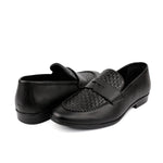 BRAIDED LEATHER FORMAL SHOES - Hi-Street