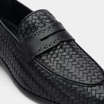 BRAIDED LEATHER FORMAL SHOES - Hi-Street