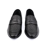 BRAIDED LEATHER FORMAL SHOES - Hi-Street