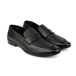 BRAIDED LEATHER FORMAL SHOES - Hi-Street