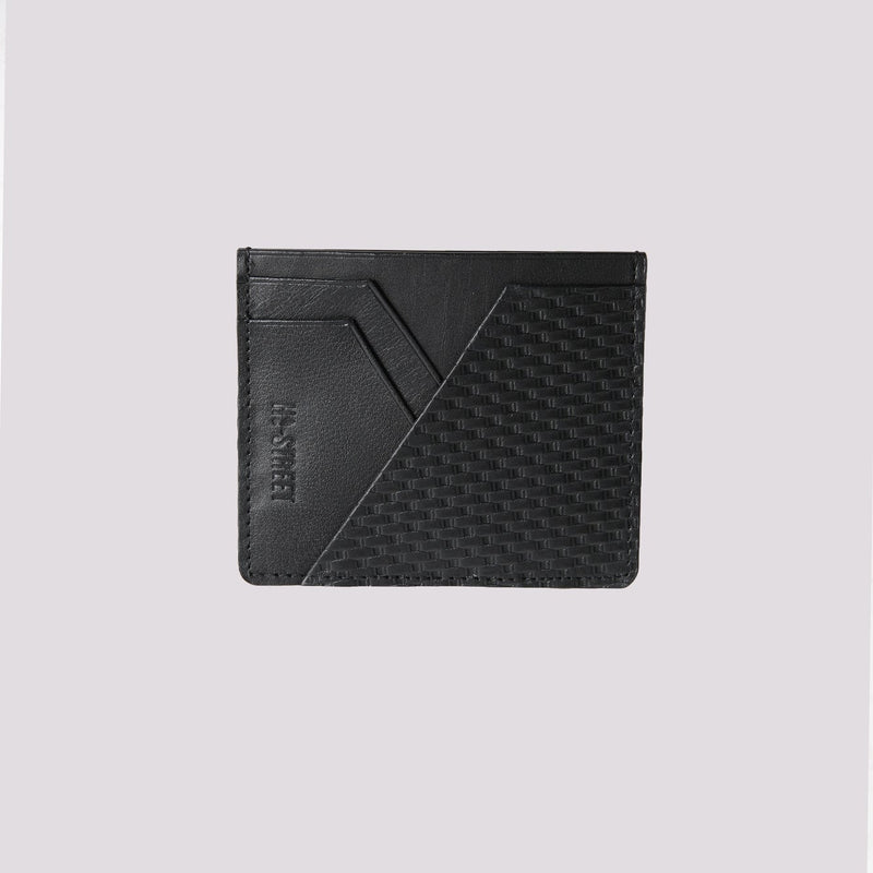 Braided Textured Card Holder - Hi-Street