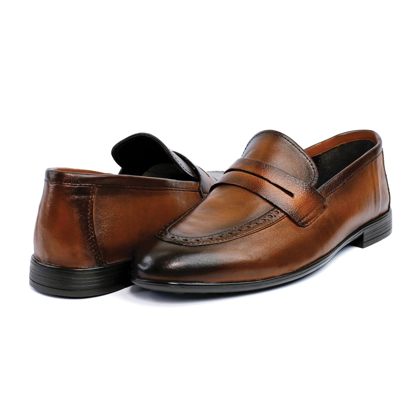 BROWN SHEEP LEATHER SHOES - Hi-Street