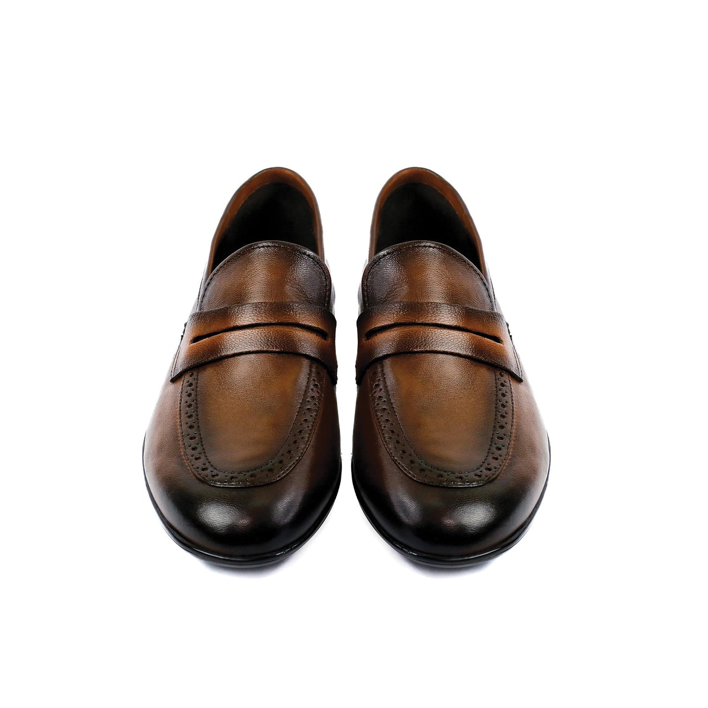 BROWN SHEEP LEATHER SHOES - Hi-Street