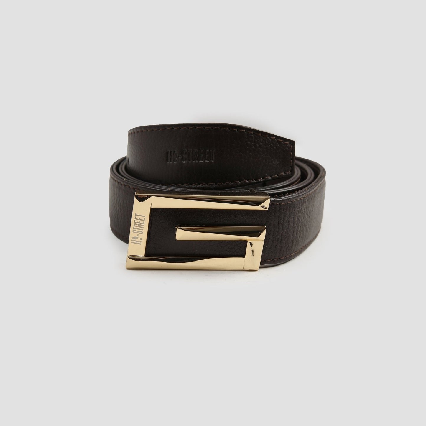 BROWN SOFT LEATHER BELT - Hi-Street