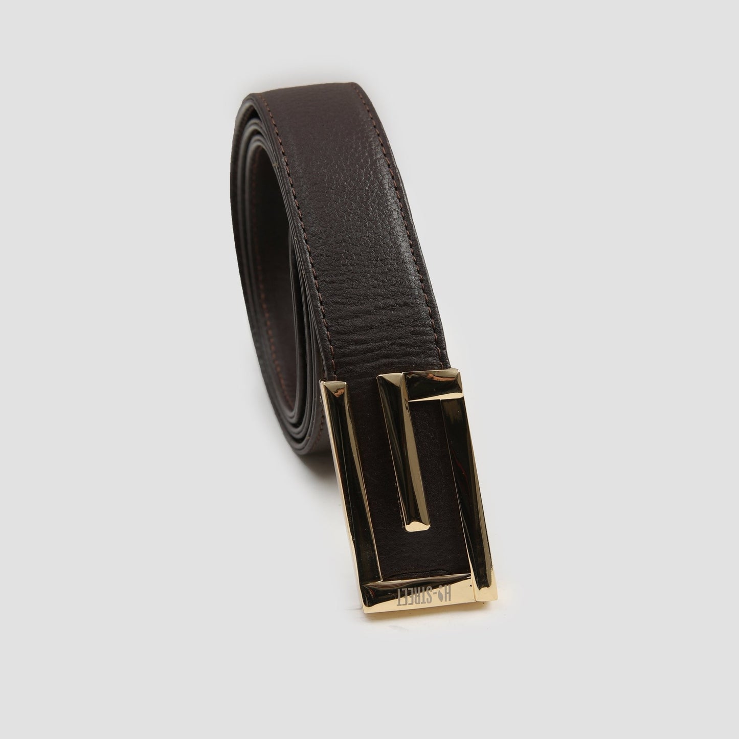 BROWN SOFT LEATHER BELT - Hi-Street