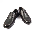 BROWN SPLIT LEATHER SHOES - Hi-Street
