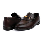 BROWN SPLIT LEATHER SHOES - Hi-Street