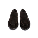 BROWN SUEDE OLD MONEY LOAFERS - Hi-Street