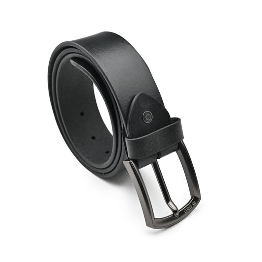 CLASSIC BLACK LEATHER BELT - Hi-Street