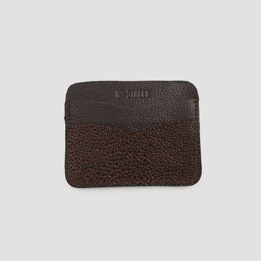 CLASSIC TEXTURED LEATHER CARD HOLDER - Hi-Street