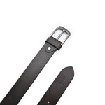 COFFEE LEATHER BELT - Hi-Street