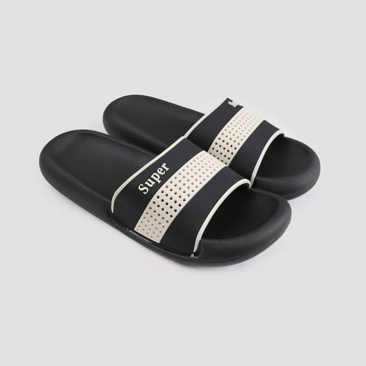 COLOR BLACK COMFY SLIDER - Hi-Street