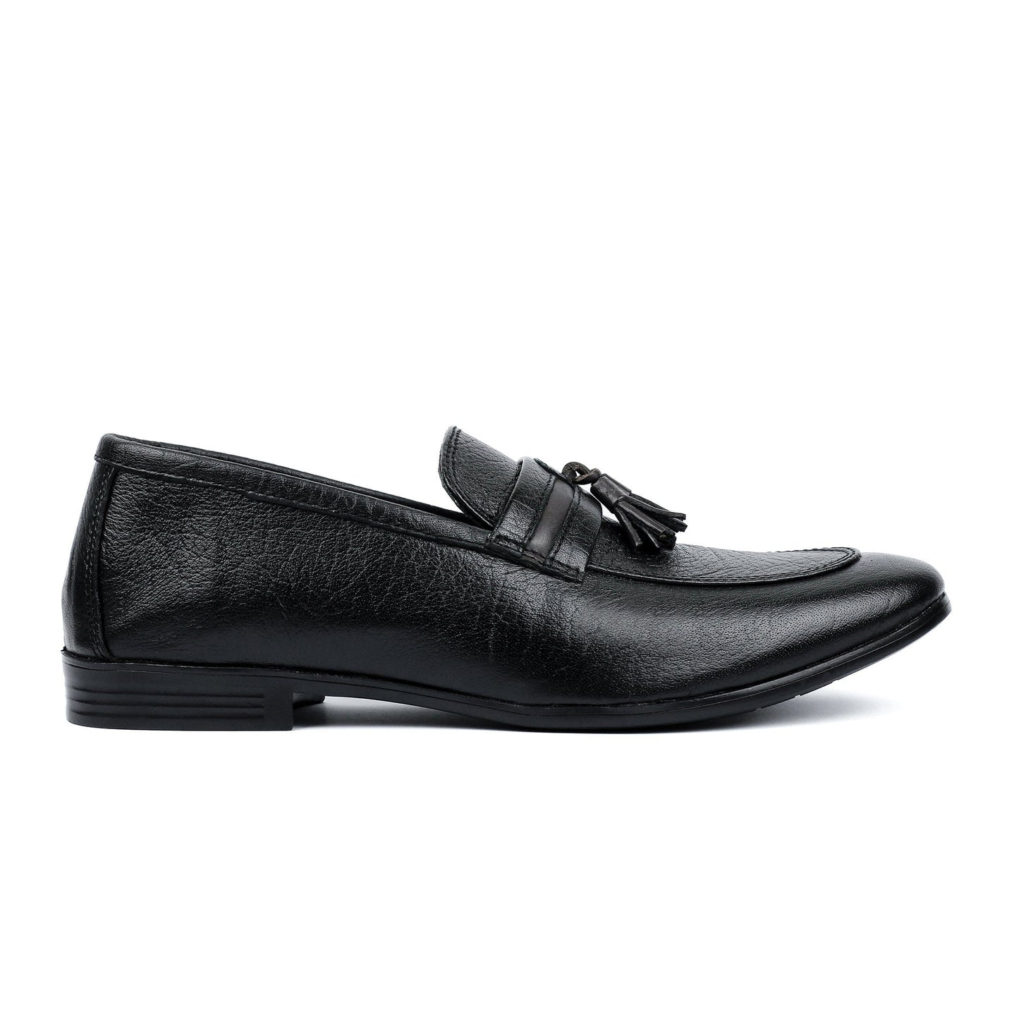CONTRAST TASSEL LEATHER SHOES - Hi-Street