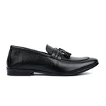 CONTRAST TASSEL LEATHER SHOES - Hi-Street