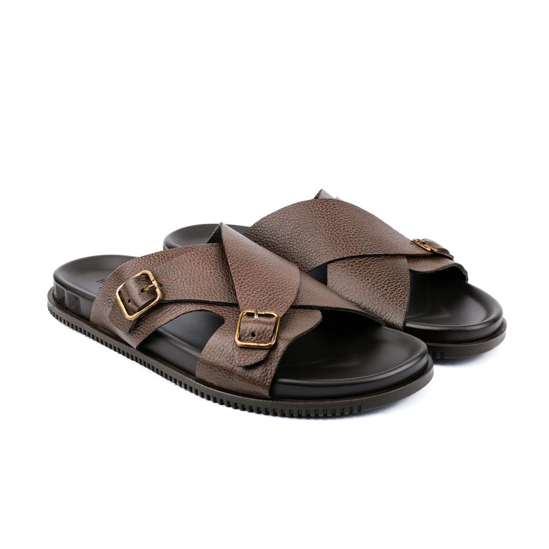DOUBLE BUCKLE COMFORT SLIPPER - Hi-Street