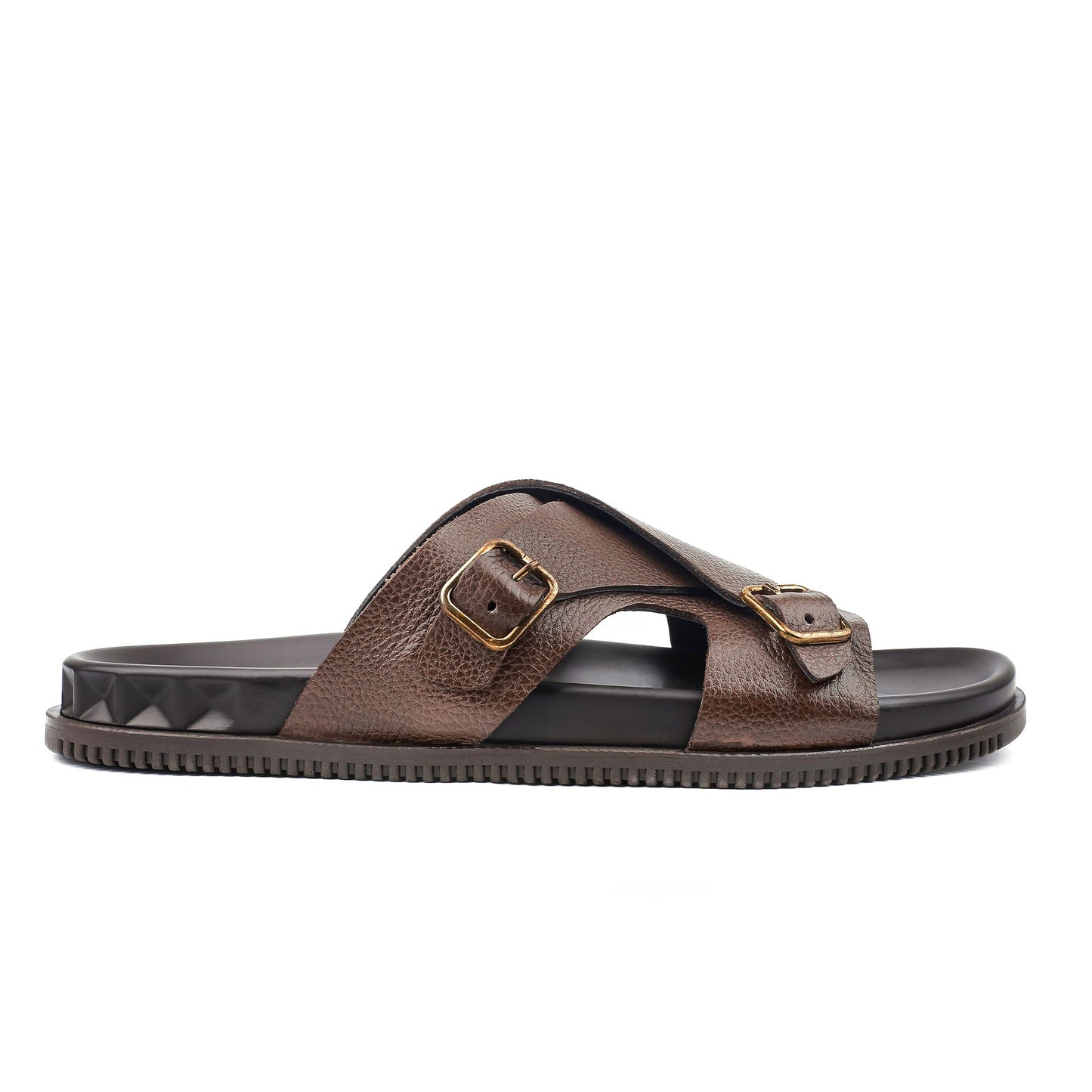 DOUBLE BUCKLE COMFORT SLIPPER - Hi-Street