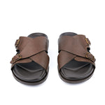 DOUBLE BUCKLE COMFORT SLIPPER - Hi-Street