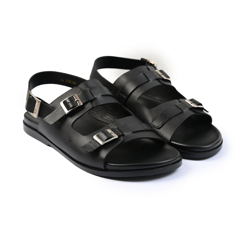 DOUBLE BUCKLE EVA SANDAL - Hi-Street