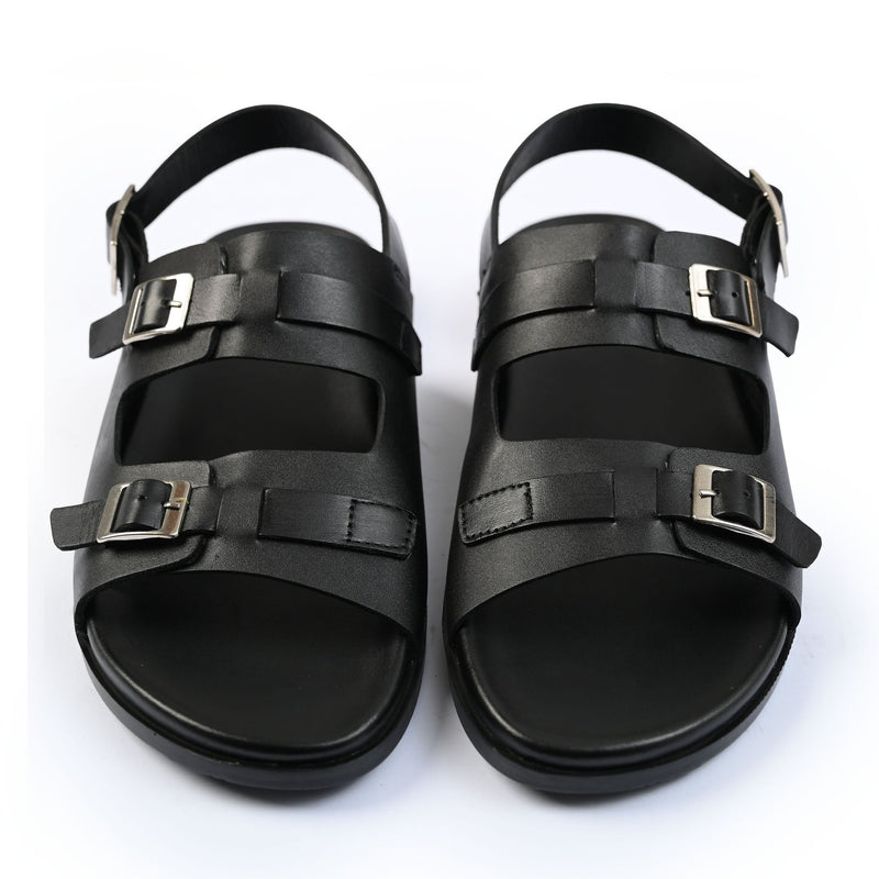 DOUBLE BUCKLE EVA SANDAL - Hi-Street