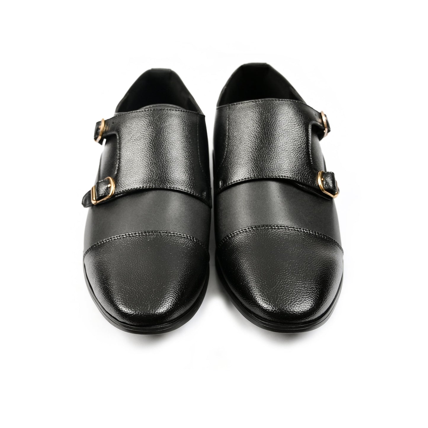 DOUBLE MONK LEARTHER SHOES - Hi-Street