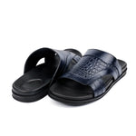 DUAL TONE COMFY NAVY SLIPPER - Hi-Street
