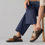 DUAL TONE COMFY SANDAL - Hi-Street