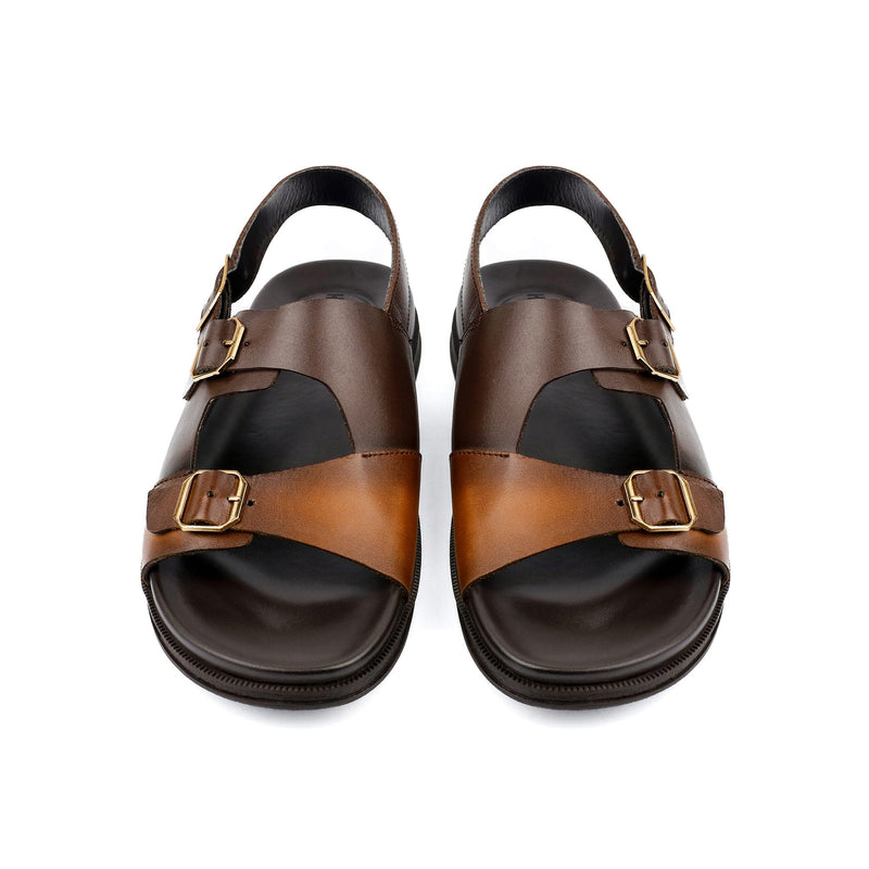 DUAL TONE COMFY SANDAL - Hi-Street