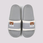 GREY DOTED MASSAGE E.V.A SLIDER - Hi-Street