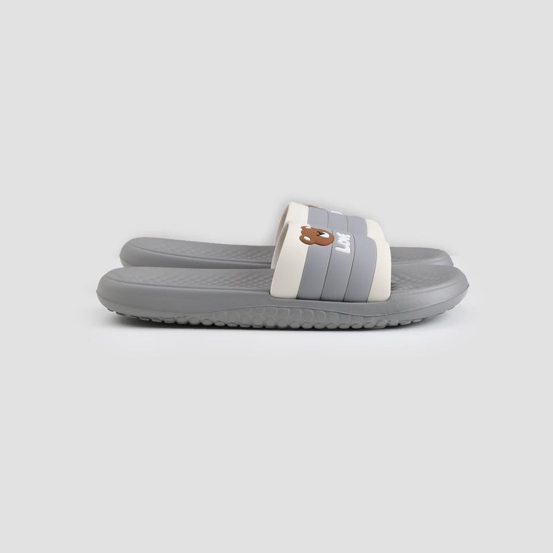 GREY DOTED MASSAGE E.V.A SLIDER - Hi-Street