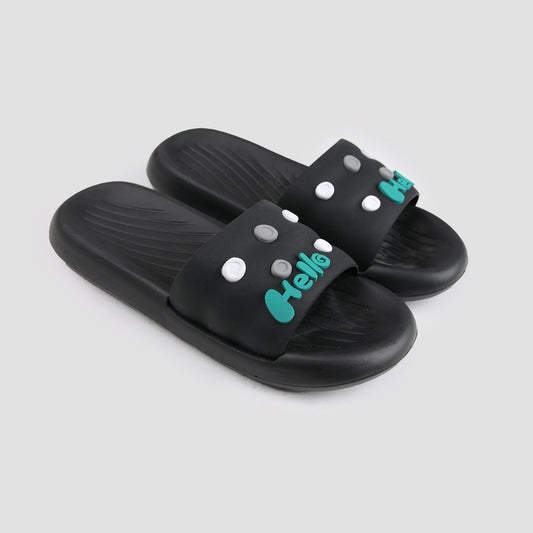 HELLO PRINTED COMFY SLIDER - Hi-Street