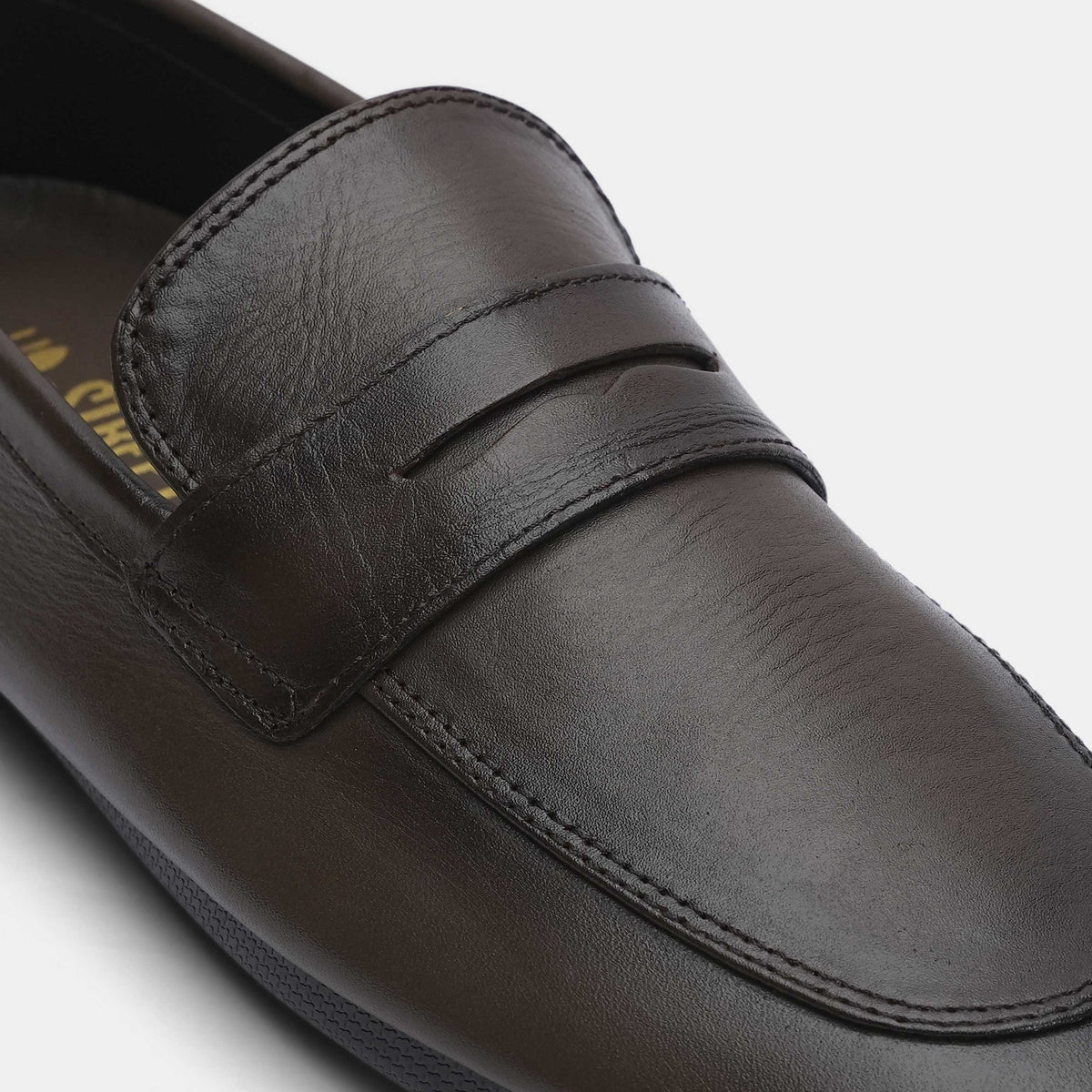 KASTANI PLAIN LEATHER MOCCASINS - Hi-Street