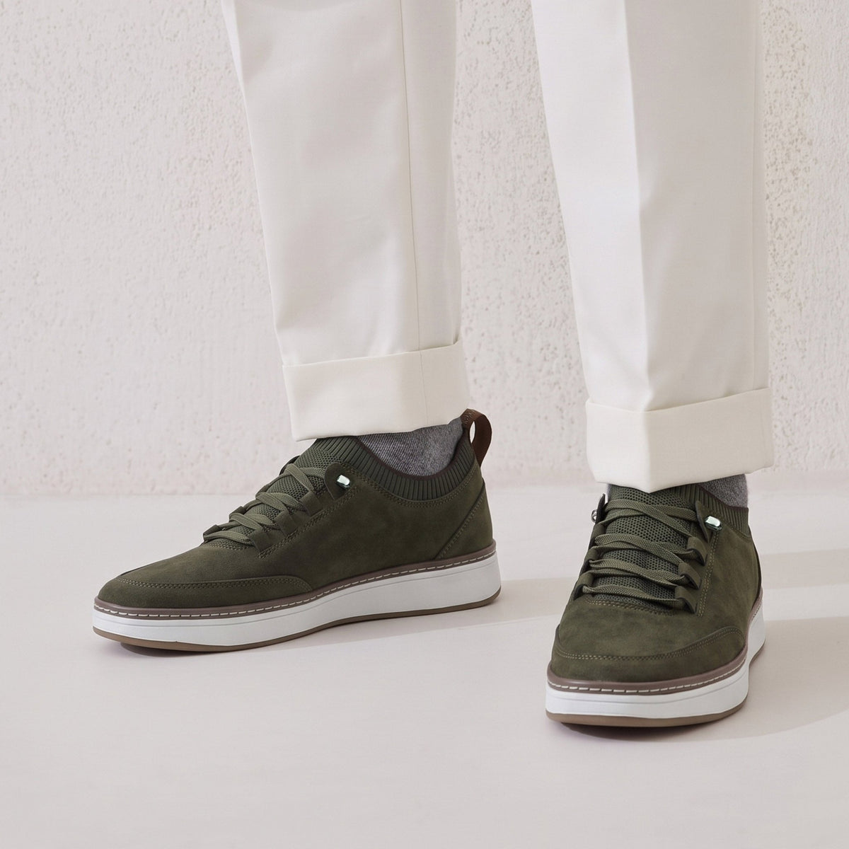 LACE UP STYLE SLIP INS SNEAKER - Hi-Street