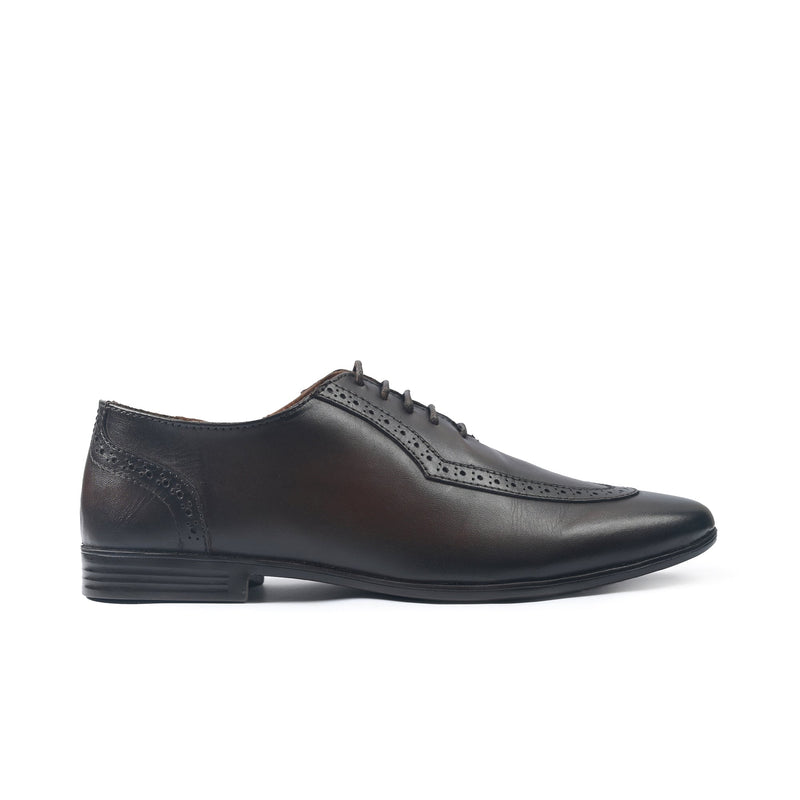 LACE UP TWO TONE SHOES - Hi-Street