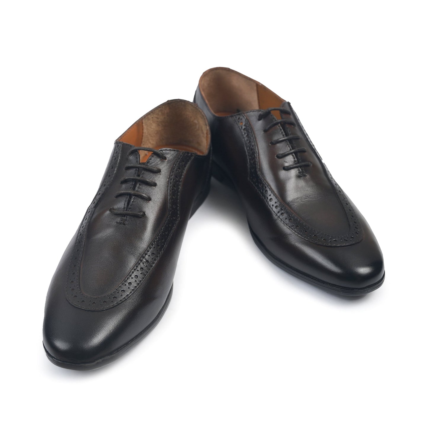 LACE UP TWO TONE SHOES - Hi-Street
