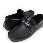 LASER PRINT LEATHER LOAFERS - Hi-Street