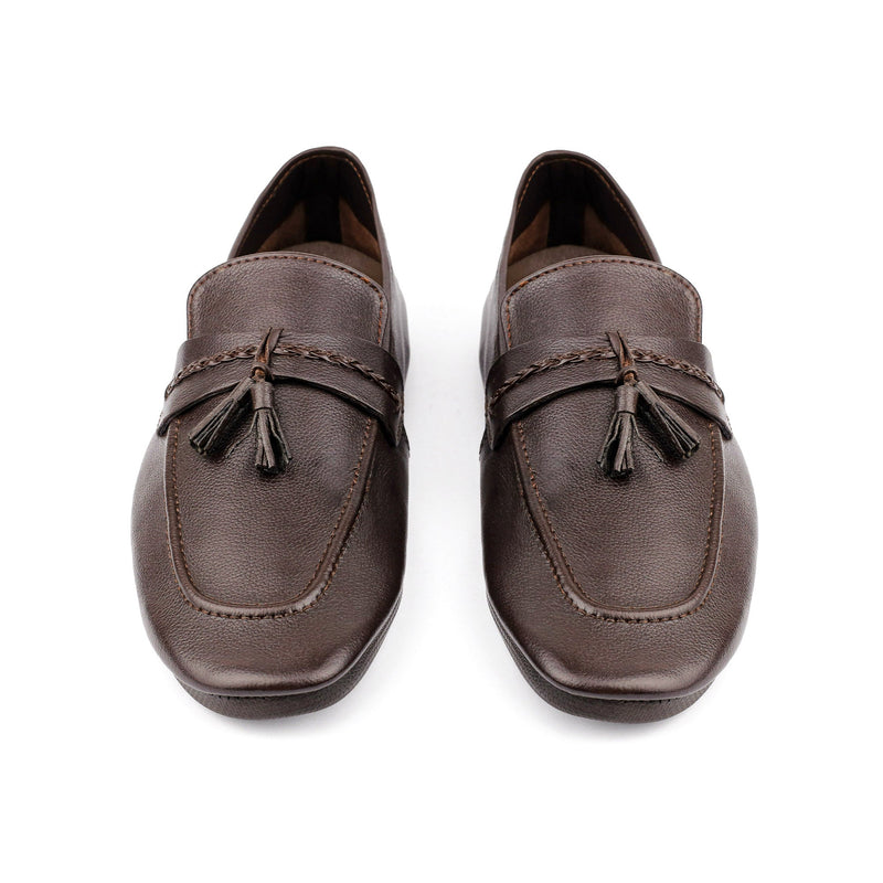 MILLED LEATHER FLEXIBLE SHOES - Hi-Street