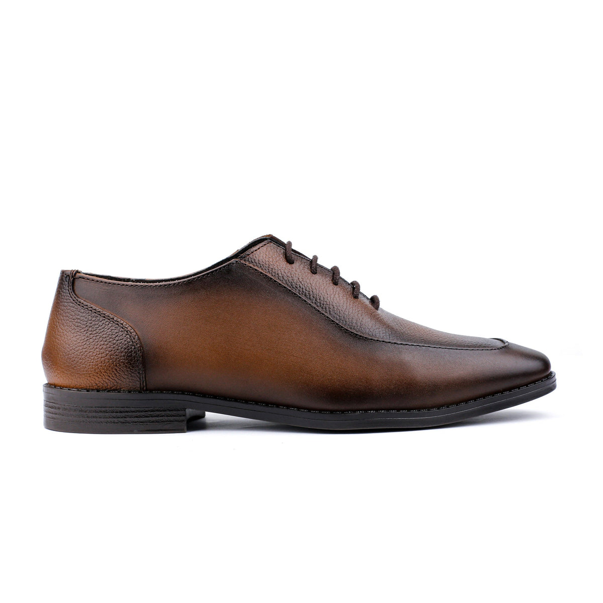 MILLED LEATHER LACE UP SHOES - Hi-Street