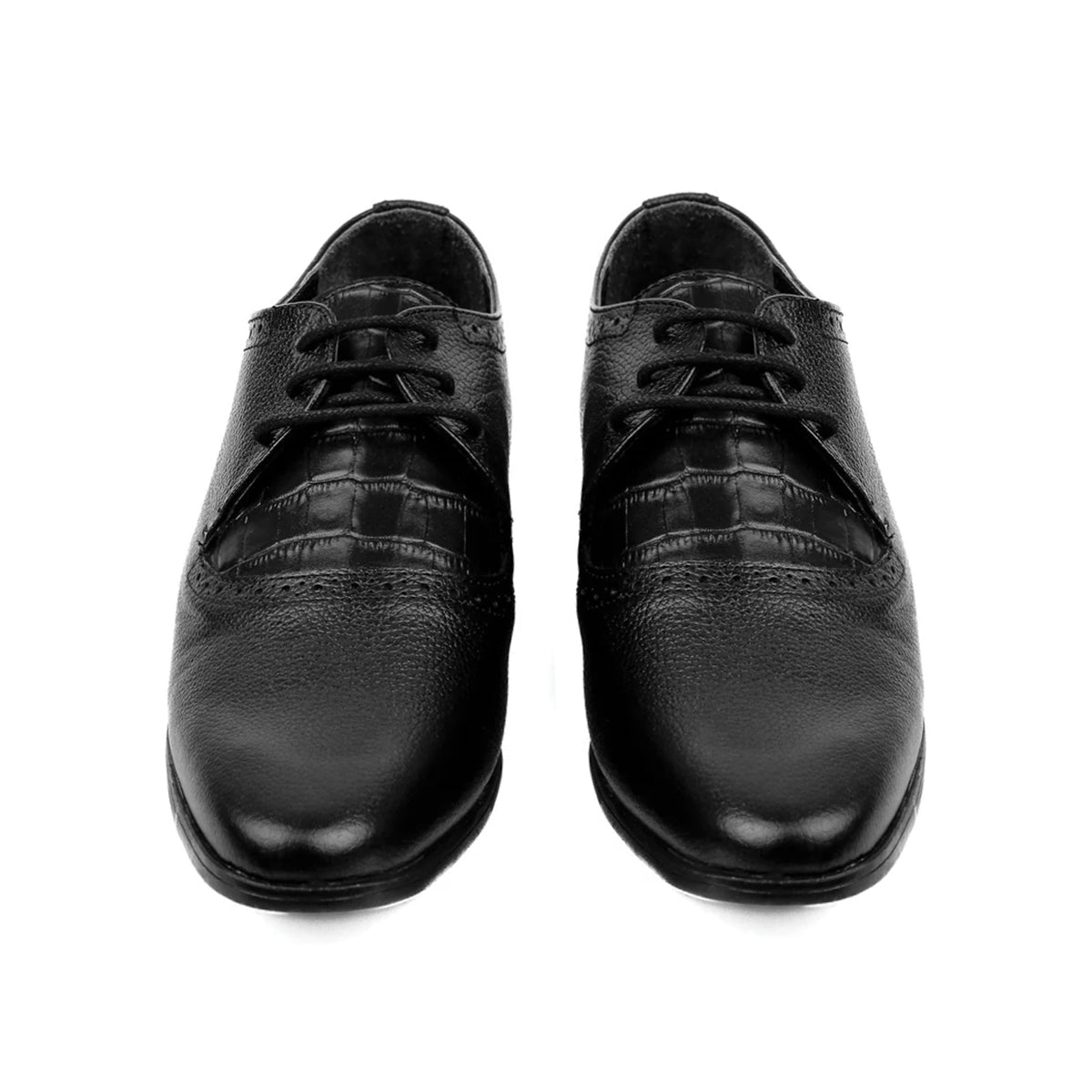 MILLED LEATHER LACEUP SHOES - Hi-Street