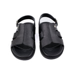 MILLED LEATHER SOFT SANDAL - Hi-Street
