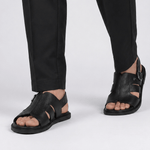 MILLED LEATHER SOFT SANDAL - Hi-Street