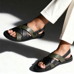 MULTI COLOR LEATHER SANDAL - Hi-Street
