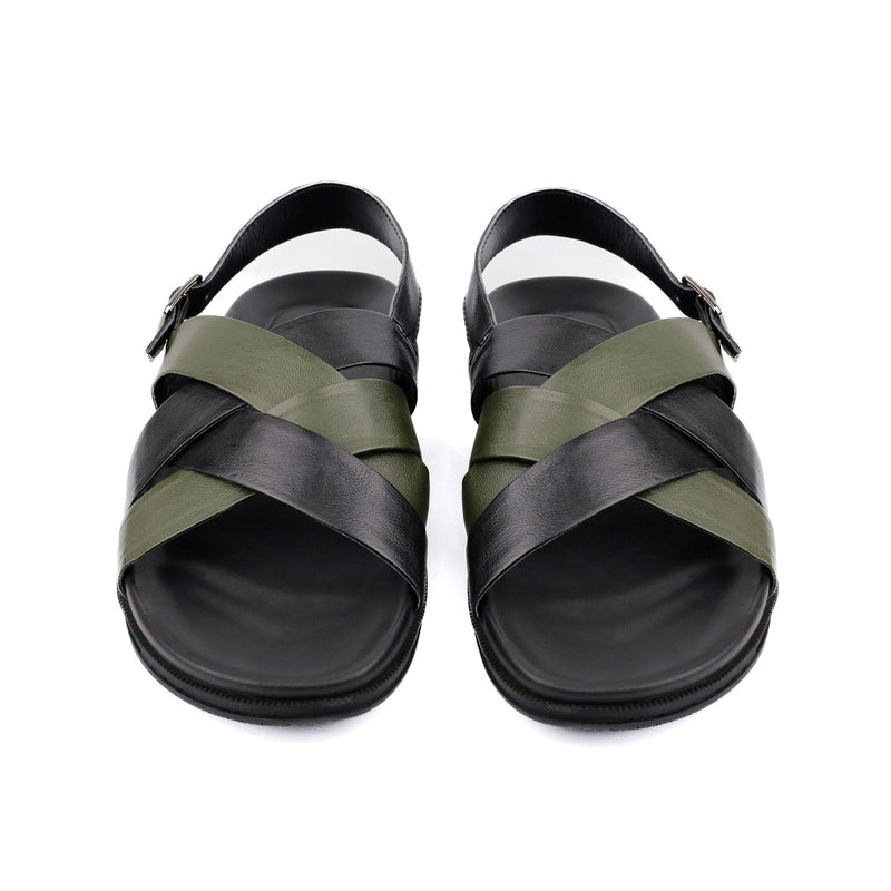 MULTI COLOR LEATHER SANDAL - Hi-Street